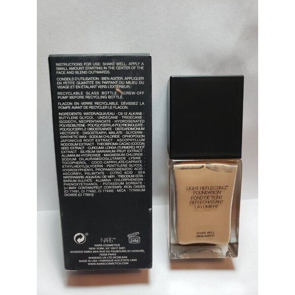 NARS Light Reflecting Foundation Medium 2 Sante Fe 1 oz NIB - Picture 2 of 6